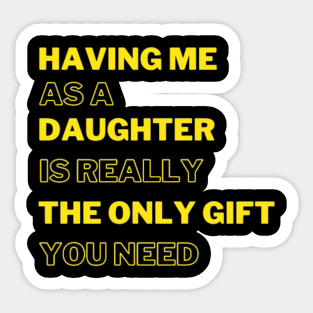 GIFTS FOR MOM& DAD Sticker